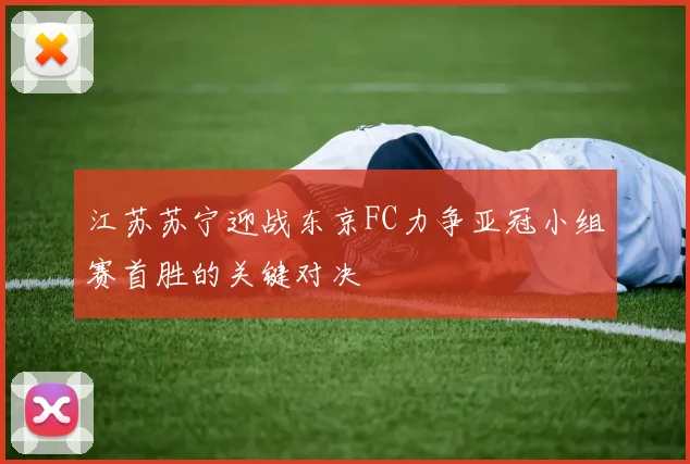 江苏苏宁迎战东京FC力争亚冠小组赛首胜的关键对决